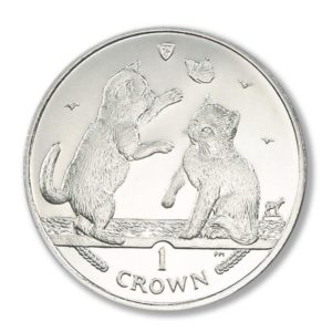 Isle Of Man Cat Coins - Tonkinese Kittens Crown - 2004 - Brilliant Uncirculated