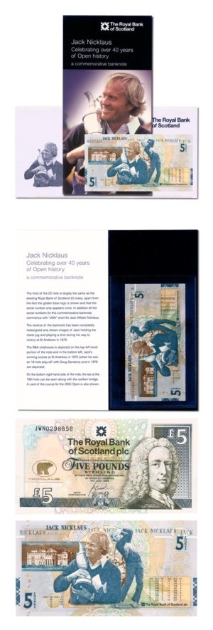 Scotland - Jack Nicklaus - 40 Years of Open History -