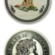 Australia-Perth Mint-Year of the Dog-German Shepherd-$8-'06-5 Ounces .999 Silver-Color