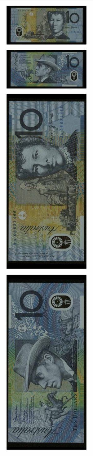 Australia - Polymer - A.B. Banjo Paterson - $10 - 2006 - Pick 58 - Crisp Uncirculated