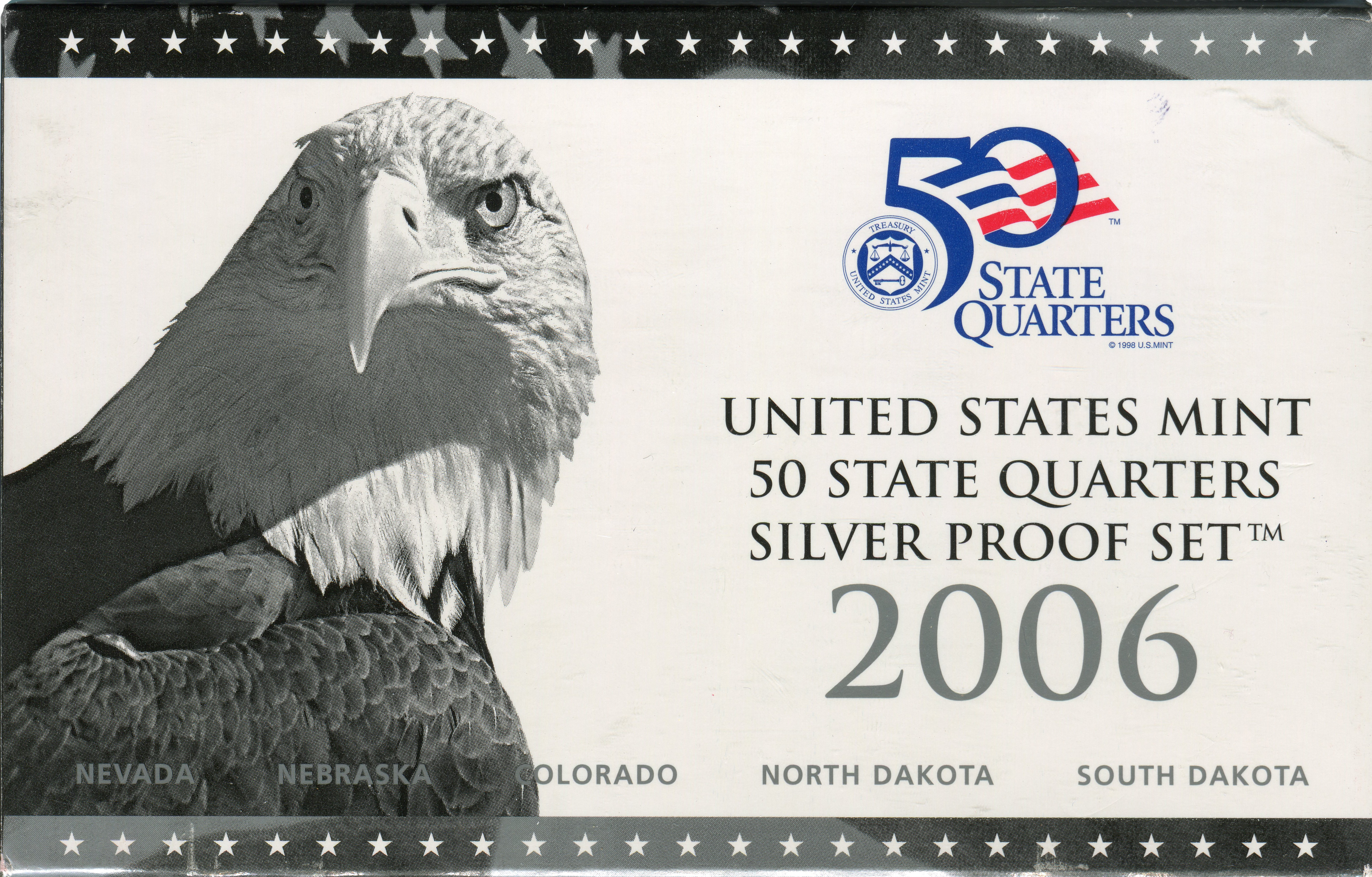 2006 U.S. Mint State Quarters Silver Proof Set - Bild 5 von 5