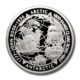 Falkland Islands-Magnetic Pole-Explorer John Ross-1 Crown-2006-Proof Silver-Box & COA