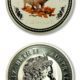 Australia - Perth Mint - Year of the Pig - Potbelly - $8 - 2007 - 5 Ounces .999 Silver - Color