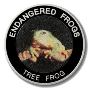 Malawi - Endangered Frogs - Tree Frog - 10 Kwacha - 2010  - Proof Colored Coin