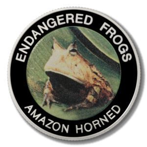 Malawi - Endangered Frogs - Amazon Horned Frog - 10 Kwacha - 2010  - Proof Colored Coin