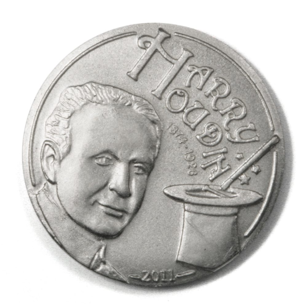 Palau $1 2011 Harry Houdini Copper-nickel Coin & Magic Coin Box 