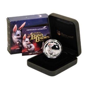 Australia - Bush Babies - Bilby - 50 Cents - 2011  - Proof Silver Coin - Mint Box & Numbered COA