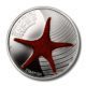 Australia-Sealife II-The Reef-Starfish-50c-2011 -1/2 oz Silver Proof Coin-Mint Box-COA
