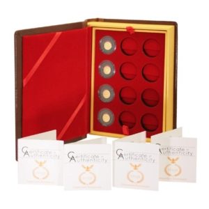 Palau - (4) Gold Coins of the Roman Empire - $1 - 2011  - New Series - Presentation Case with COA