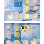 Belgium Euro 8 Coin Set Folder
