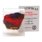 Authentic Piece of the Berlin Wall (Approx. 3oz.) with Acrylic Stand and COA