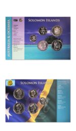 Solomon Islands 5 Coin Type Set 5¢, 10¢, 20¢, 50¢, 1$ BU