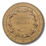 Rutherford B. Hayes 76mm Bronze Presidential Medal - Image 2
