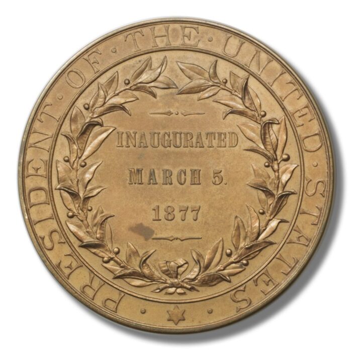 Rutherford B. Hayes 76mm Bronze Presidential Medal - Image 2