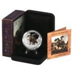 2013 Tuvalu Three-headed Dragon $1 Proof 1 oz .999 ASW Silver Coin