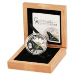2015 Equatorial Guinea 1000 Francs Graphium Polycenes Butterfly Coin - 0.7435 oz ASW