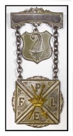 Vintage Pythian Sisters Medal Knights Of Pythias Cornucopia