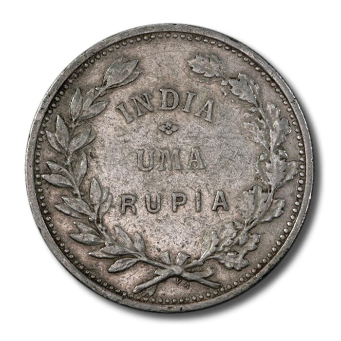 India Portuguese 1912/1 variety Rupia 1912 Fine KM-18 - Image 2