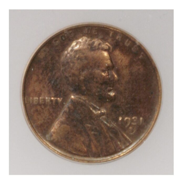 1931-S Lincoln Wheat Cent 1c ICG VF25 Details Cleaned Key Date Penny - Image 2