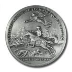 USA COMITIA AMERICANA medal Lt Col William Washington 1973  UNC pewter