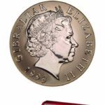 Gibraltar Millennium World's First Titanium Coin 1999 Case and COA