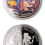 Palau Tropical Reef Scene 2000 Proof Survivor Island