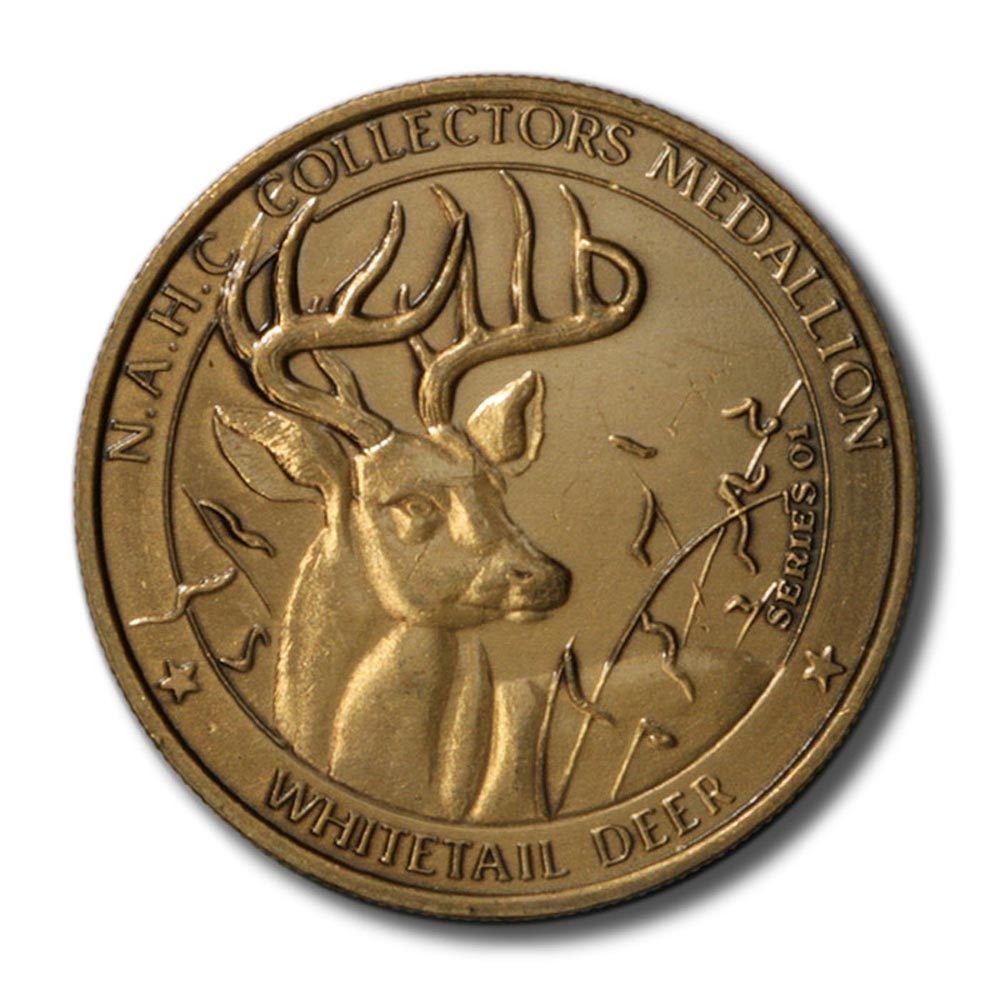 North American Hunting Club Big Game Collectors Series Whitetail Deer 2001  Bronze Medal