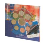 France French Euro souvenir Mint Set 8 Coins + Medallion 2003 Monnaie de Paris