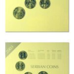 Serbia Official 5 Coin Mint Set 2003 BU