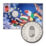 Hungary Commemorative Joining European Union 50 Forint 2004 BP UNC On Numbered Card - Image 2