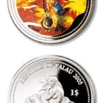 Palau Seahorse $1 Proof 2005 Survivor Island Marine-life