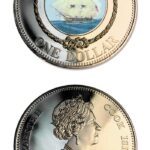 Cook Islands Chesapeake 2006 One Dollar Crown BU