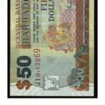 Barbados Errol Barrow $50 2007 Pick New Crisp Uncirculated