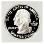 2008-S USA New Mexico State Quarter Silver Proof NGC PF 69 Ultra Cameo - Image 3