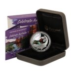 Australia ANA Boston Saltwater Crocodile $1 2010 Proof Silver Crown Box & COA
