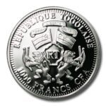 Togo Orange Prism Hummingbird 1,000 Francs CFA 2010 Proof Silver Crown COA - Image 3