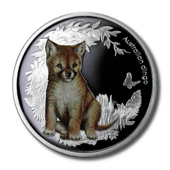 Australia Australian Bush Babies Dingo 50 Cents 2011 Proof Silver Crown Mint Box & COA 1/2oz ASW .999 - Image 2