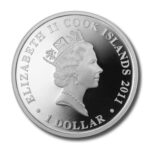 Cook Islands Famous Naval Battles Midway $1 2011 Proof Silver Crown Mint Box & COA 1oz ASW .999 - Image 3