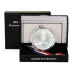 2011-S USA Army Commemorative Silver Dollar - UNC - Image 2