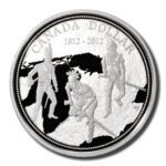 Canada War of 1812 Building Unity Seeds of a Nation $1 2012 Proof Silver Crown Box & COA 23.17 ASW - Image 2