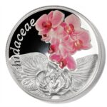 Belarus Under the Charm of Flowers Orchid 10 Roubles 2013 Proof Silver Coin Box & COA - ASW 0.42 oz - Image 2