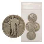 $1.00 Face Value Standing Liberty Quarters