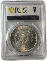 1885 United States Morgan Silver Dollar $1 PCGS MS63 - Image 2
