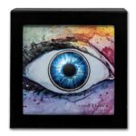 ColorEYEzed – Ocean Blue Silver Coin - Image 3