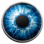 ColorEYEzed – Ocean Blue Silver Coin