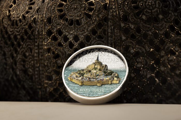 Mont Saint Michel - 2 oz Silver Coin .999 - Image 3