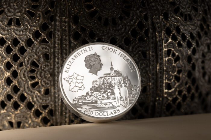 Mont Saint Michel - 2 oz Silver Coin .999 - Image 4
